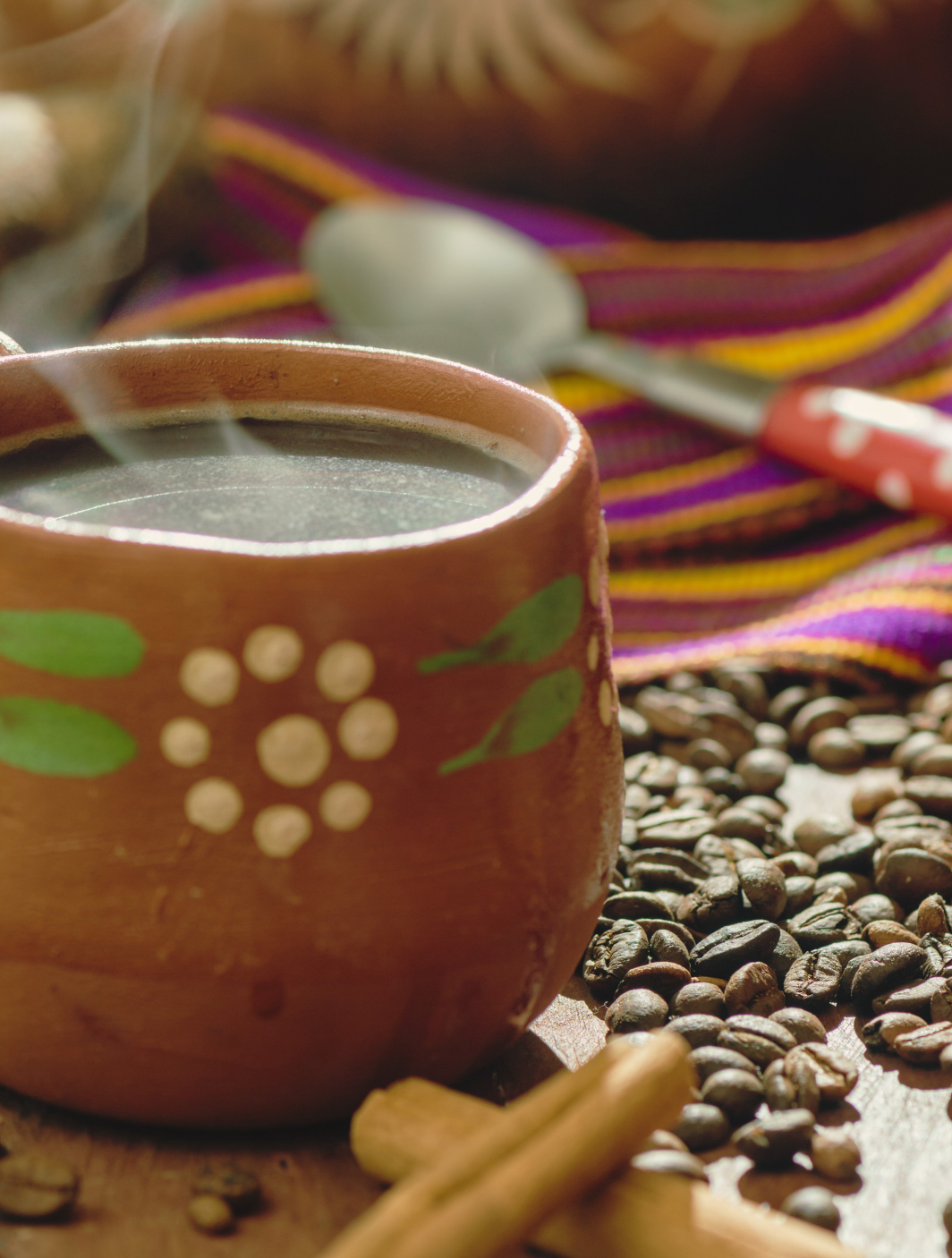 In Mexico trinkt man „Café de olla“