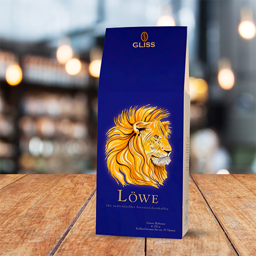 2Gliss Sternzeichenkaffee Löwe Gliss Sternzeichenkaffee Löwe